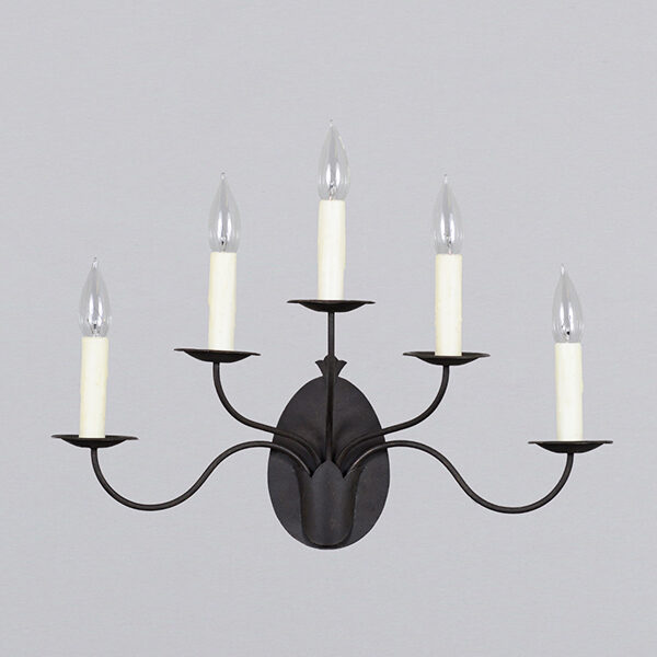 Spun Bobeche Sconce