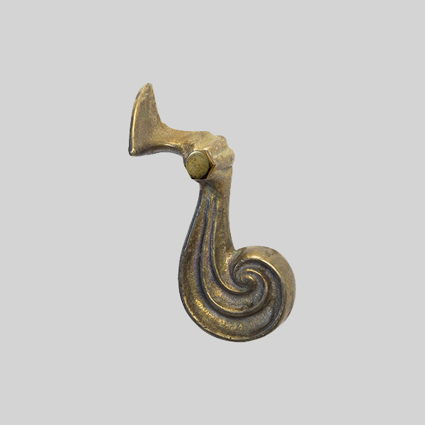 Shown with a natural bronze finish.