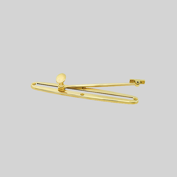 Shown with a polished brass finish.