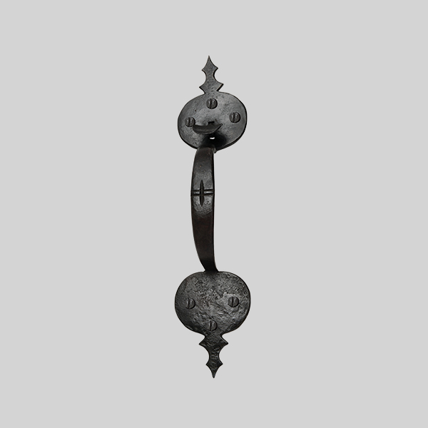 Shown with a dark wax iron finish.