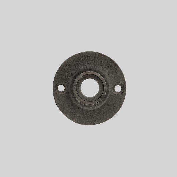 Shown with a black iron finish.