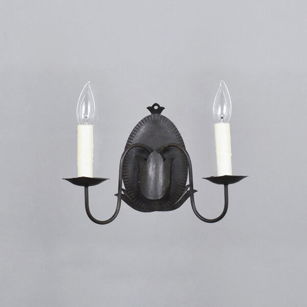 Spun Bobeche Sconce