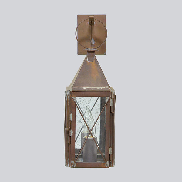 <skid>A853</skid> Late 18th Century Petite Wall Lantern