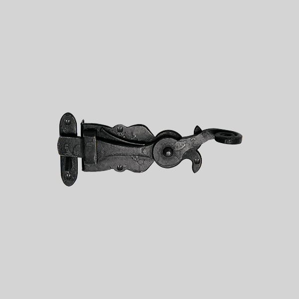 Shown with a dark wax iron finish.