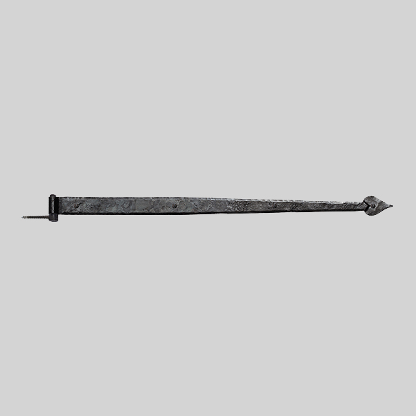 Shown with a dark wax iron finish.