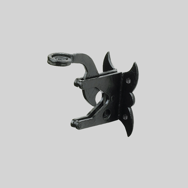 Shown with a dark wax iron finish.