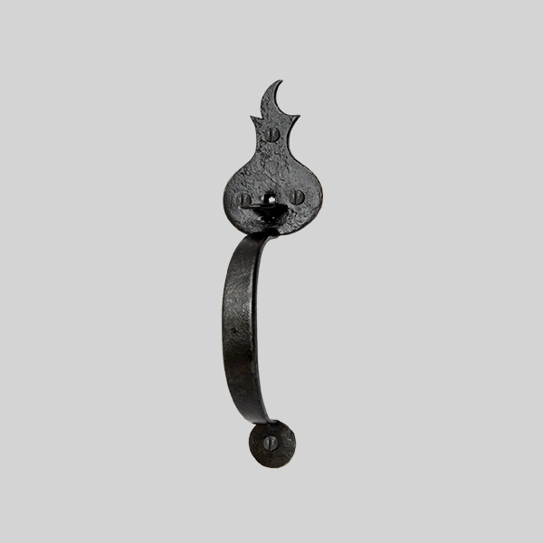 Shown with a dark wax iron finish.