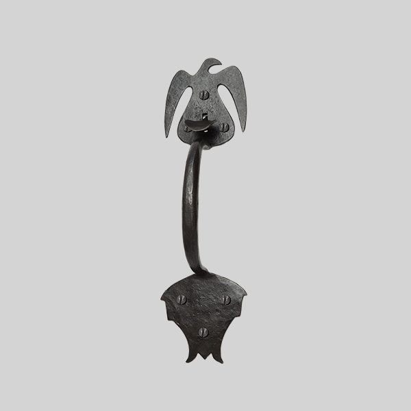 Shown with a dark wax iron finish.