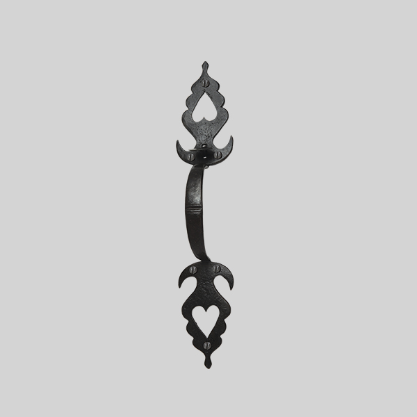 Shown with a dark wax iron finish.