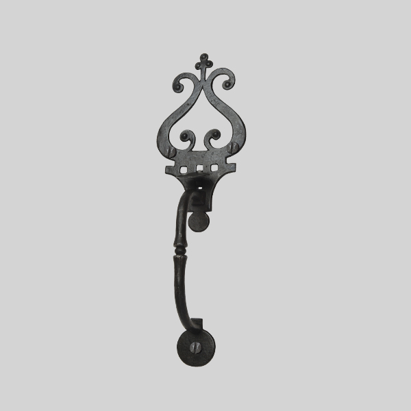 Shown with a dark wax iron finish.