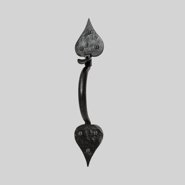 Shown with a dark wax iron finish.
