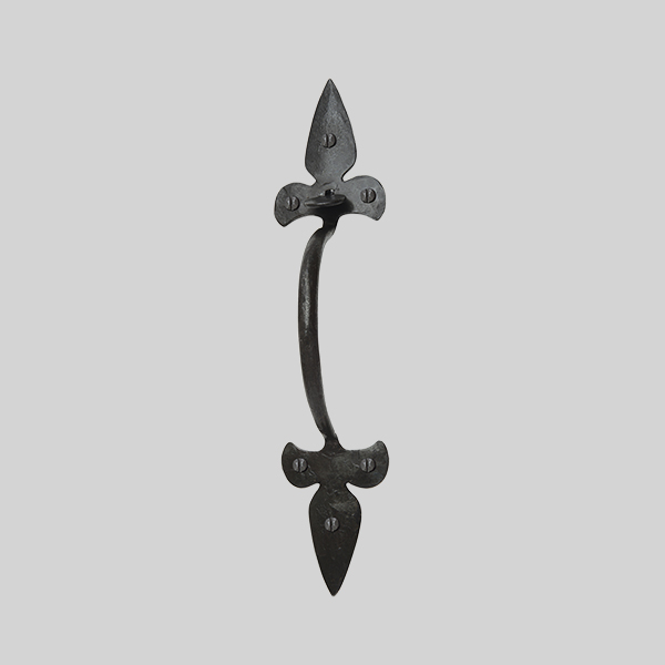 Shown with a dark wax iron finish.
