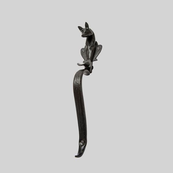Shown with a dark wax iron finish.