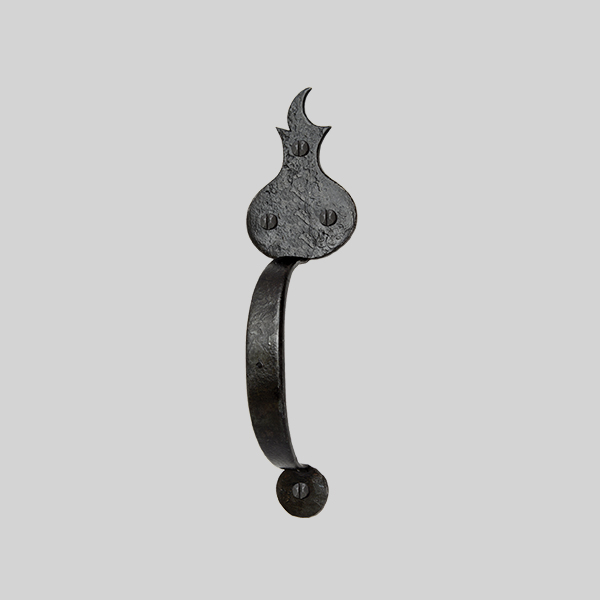 Shown with a dark wax iron finish.