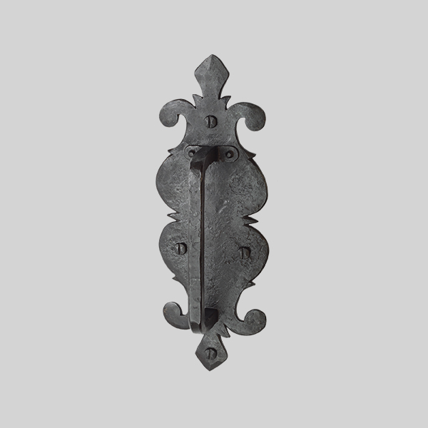 Shown with a dark wax iron finish.