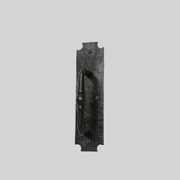 Shown with a dark wax iron finish.