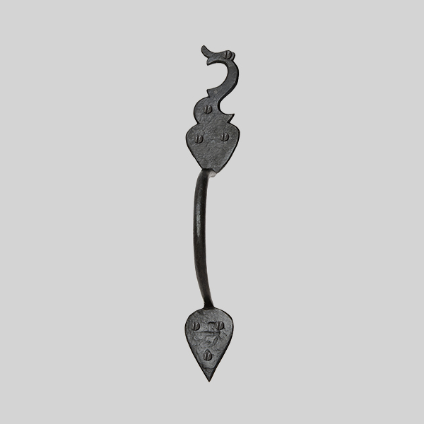 Shown with a dark wax iron finish.