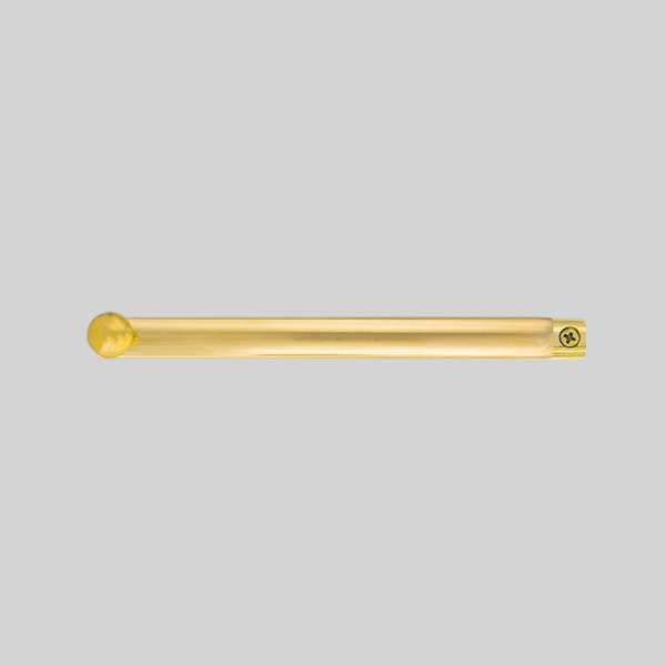 Shown with a polished brass finish.