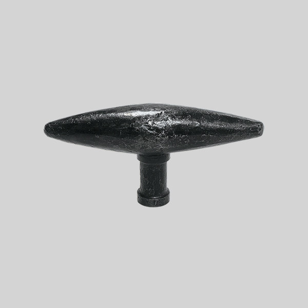 Shown with a dark wax iron finish.