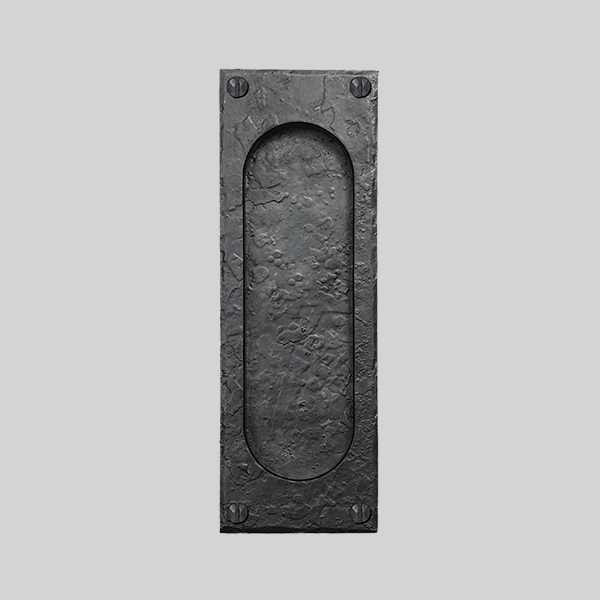 Shown with a dark wax iron finish.
